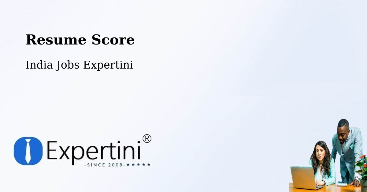 Resume Score - India Jobs Expertini